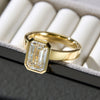 Bezel Emerald Cut