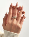 Bezel Infinity Emerald Cut