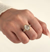 Bezel Infinity Oval Cut