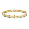 Emerald Bezel Bracelet