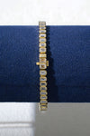 Emerald Bezel Bracelet