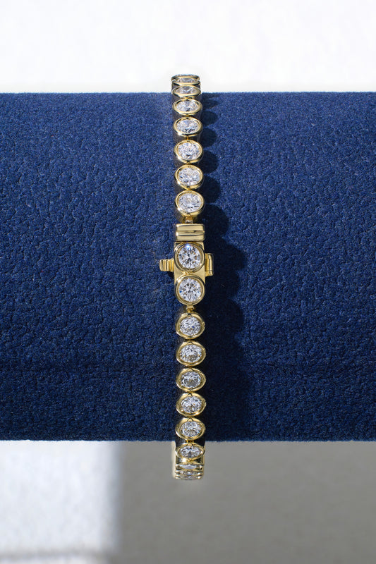 Round Bezel Bracelet