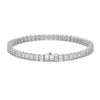Classic 4-Prong Princess Tennis Bracelet