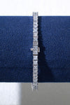 Classic 4-Prong Princess Tennis Bracelet