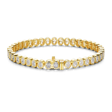 Oval Bezel Bracelet