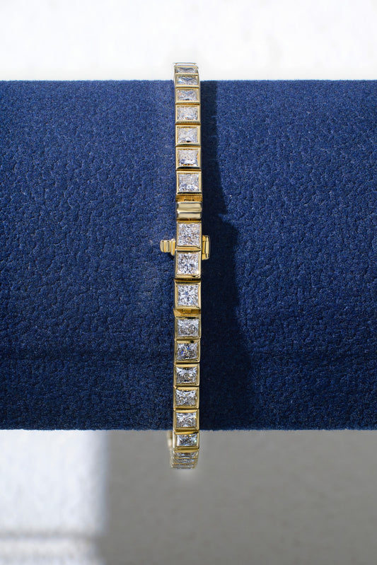 Princess Bezel Bracelet