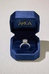 3.02CT Certete Infinity Round Cut in 14K White Gold