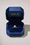 1.53CT Merge Oval Cut in 18K White Gold