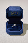 2.07CT Merge Oval Cut in 18K White Gold