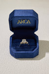 3.08CT Exist Oval Cut in 14K Yellow Gold