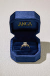 2.13CT Exist Emerald Cut in 18K Yellow Gold