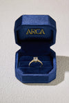 1.56CT More Than Long Cushion Cut in 18K Yellow Gold