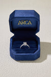 1.60CT More Than Long Cushion Cut in 14K White Gold