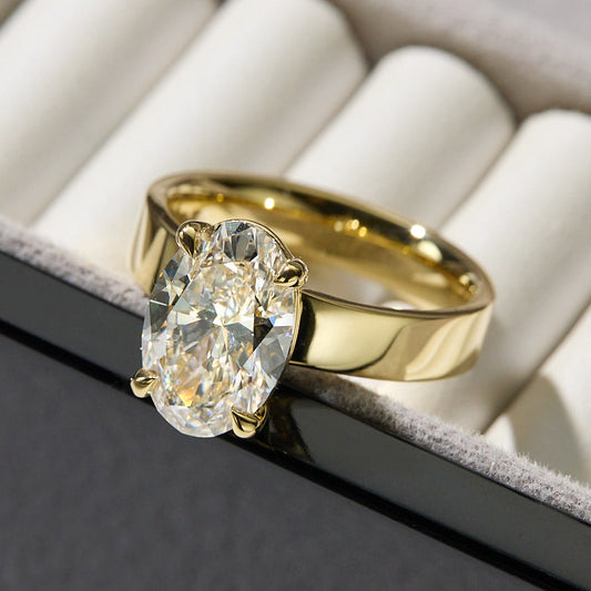 Cigar Band Oval Cut