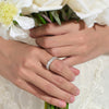 Oval-cut Shared Prong Eternity Ring (4CTW+)