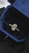 3.08CT More Than Oval Cut in 14K Yellow Gold