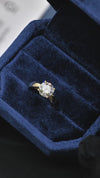 1.54CT Merge Round Cut in 18K Yellow Gold