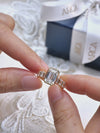 All-Emerald Cut Bezel Infinity