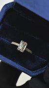 2.08 CT More Than Emerald Cut in 14K Yellow Gold