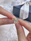 Bezel Infinity Oval Cut