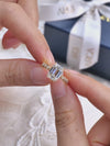 Honeycomb Emerald Ring